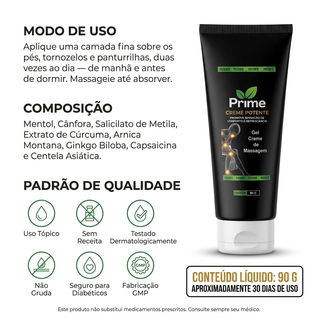Modo de uso, composição completa e padrão de qualidade
